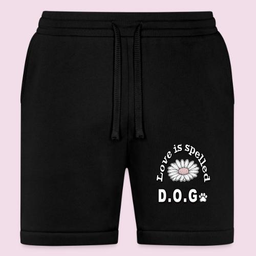 Love is Spelled D.O.G. | Cute Dog Lover Design - Bella + Canvas Unisex Short