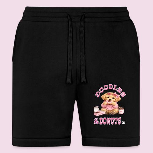 Doodles & Doughnut Cozy Dog Mom Design - Bella + Canvas Unisex Short
