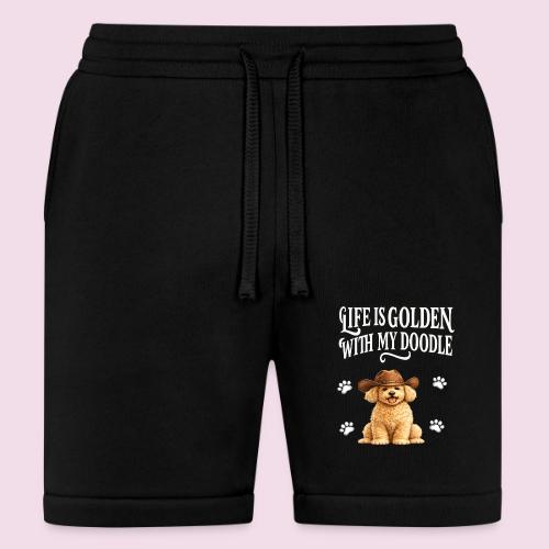 Life Is Golden With My Doodle Cowboy Goldendoodle - Bella + Canvas Unisex Short