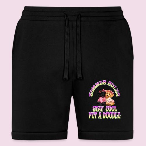 Summer Rules Stay Cool Pet A Doodle Cute Doodle - Bella + Canvas Unisex Short