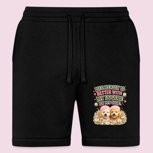 Life Really Is Better With My Doodle By My Side - Bella + Canvas Unisex Short