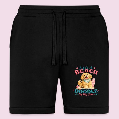 Life's A Beach With My Doodle By My Side - Bella + Canvas Unisex Short