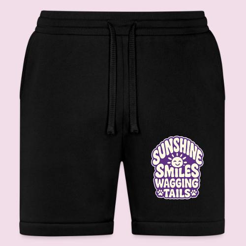Sunshine Smiles Wagging Tails - Bella + Canvas Unisex Short