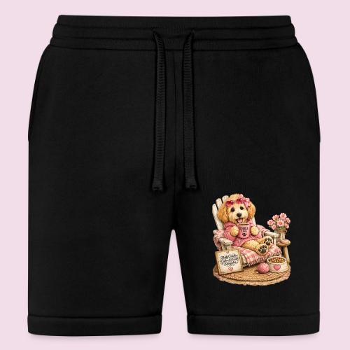 Just Enjoying Life Doodle Dog - Bella + Canvas Unisex Short