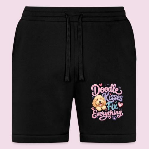 Doodle Kisses Fix Everything Dog Lover Gift - Bella + Canvas Unisex Short