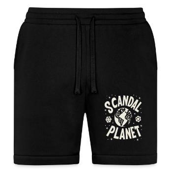 planet aid scandal - Bella + Canvas Unisex Short - black - Front