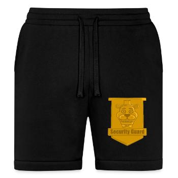 FNAF Security Guard Badge - Bella + Canvas Unisex Short - black - Front