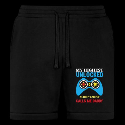 My Highest Unlocked Achievement Calls Me Daddy - Bella + Canvas Unisex Short