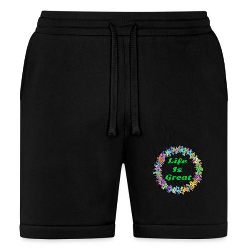 Life Is Great – Positive attitude - Bella + Canvas Unisex Short