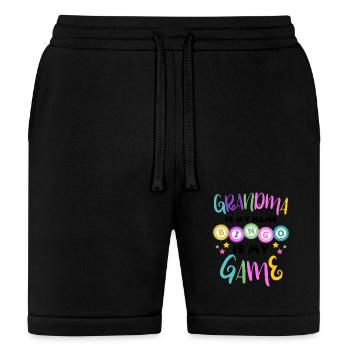 Grandma Is My Name Bingo Is My Game - Bella + Canvas Unisex Short - black - Front