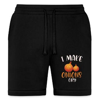 I make onions cry for a Cook Chef Cooking - Bella + Canvas Unisex Short - black - Front