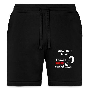 Sorry, I can't do that! I have a BOARD meeting! - Bella + Canvas Unisex Short - black - Front