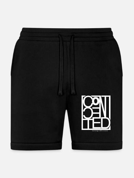 Connected - Bella + Canvas Unisex Short - black