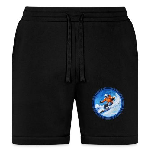 Skiing: On the Edge - Bella + Canvas Unisex Short