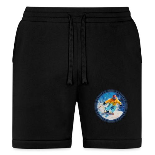 Born for Skiing - Bella + Canvas Unisex Short