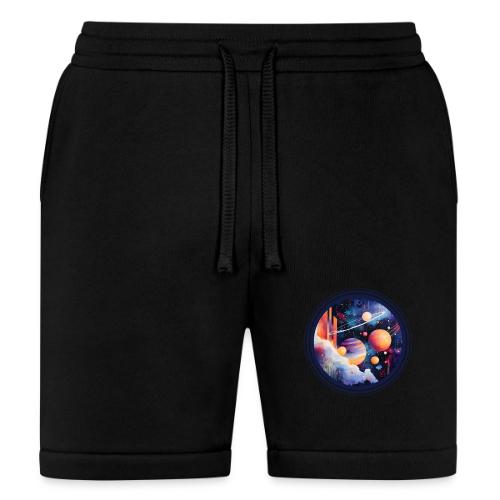 Floating Planetscape - Bella + Canvas Unisex Short