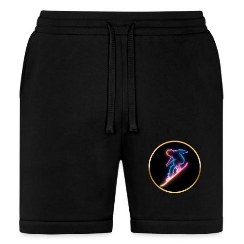 Snowboarding: Neon Snow Drift - Bella + Canvas Unisex Short