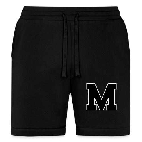 Varsity Letter M Collegiate Alphabet Art - Bella + Canvas Unisex Short