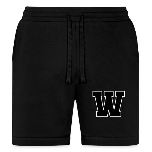 Varsity Letter W Collegiate Font Design - Bella + Canvas Unisex Short