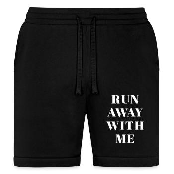 Run Away With Me - Bella + Canvas Unisex Short - black - Front