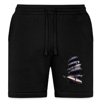 Sailing away - Bella + Canvas Unisex Short - black - Front