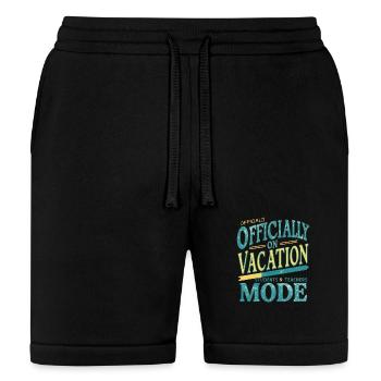 Officially On Vacation Mode - Student & Teacher - Bella + Canvas Unisex Short - black - Front