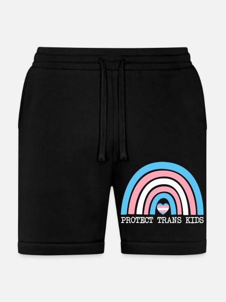 Protect Trans Kids - Bella + Canvas Unisex Short - black