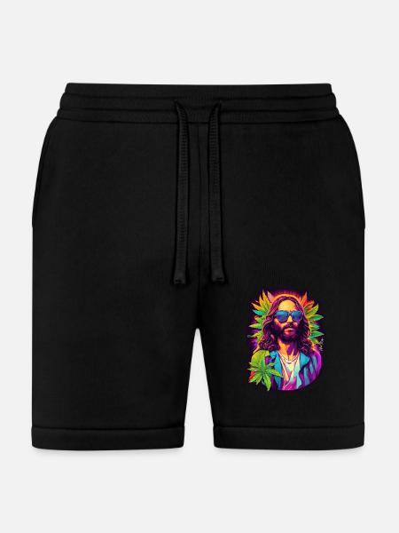 Jesus - Bella + Canvas Unisex Short - black