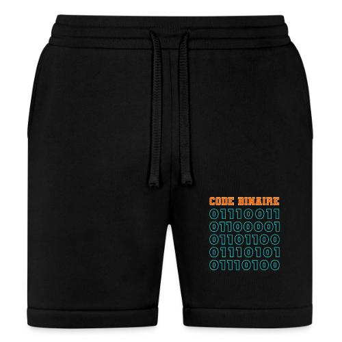Hi in binary code - Bella + Canvas Unisex Short