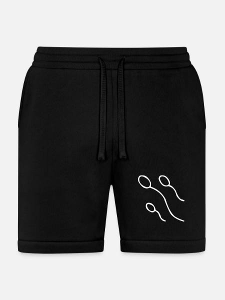 Sperm Cells - Bella + Canvas Unisex Short - black
