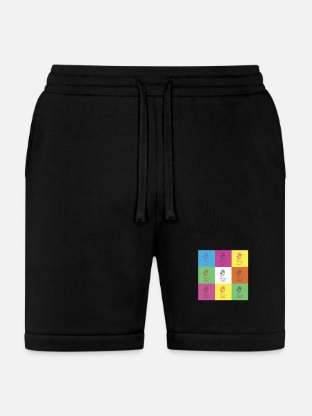 Microphone design - Bella + Canvas Unisex Short - black