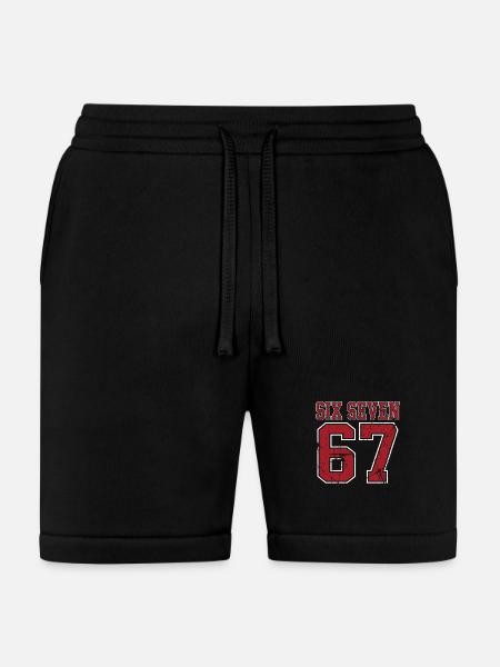 67 - Six Seven SixSeven 6-7 - Bella + Canvas Unisex Short - black