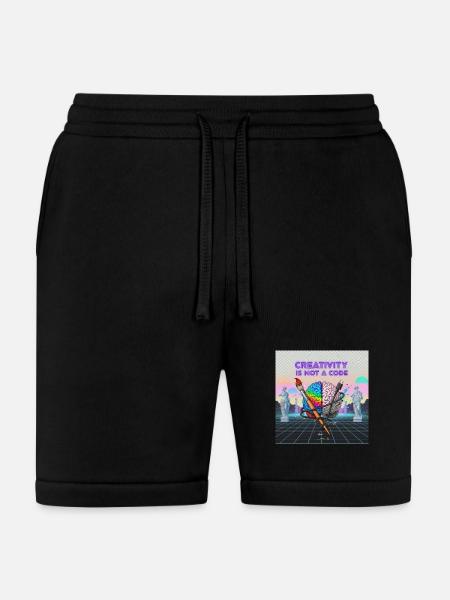 Brainbrush Neon: Creativity Unplugged - Bella + Canvas Unisex Short - black