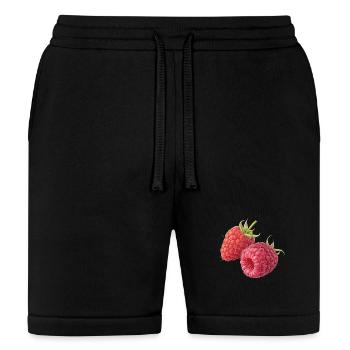 Ruby Raspberry Duo - Bella + Canvas Unisex Short - black - Front