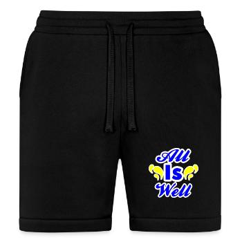 All Is Well - Bella + Canvas Unisex Short - black - Front