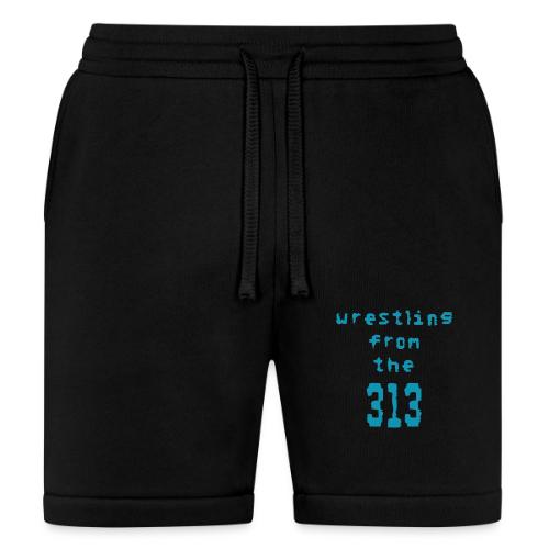 Wrestling from the 313 (Teal) - Bella + Canvas Unisex Short