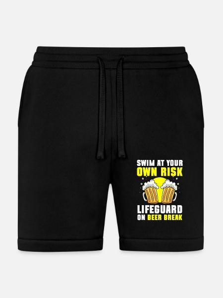 Lifeguard Pool Summer - Bella + Canvas Unisex Short - black