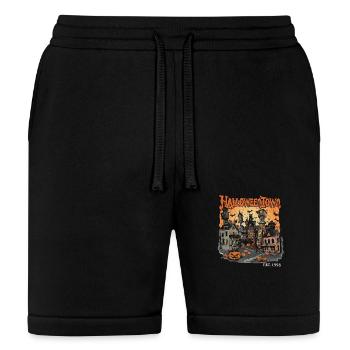 Halloween Town - Bella + Canvas Unisex Short - black - Front