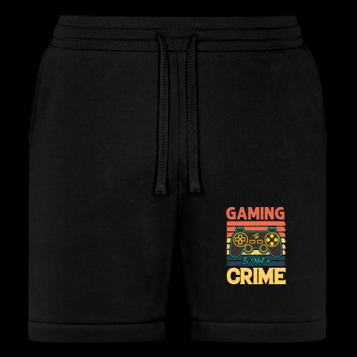 Gaming Is Not A Crime Tee - Bella + Canvas Unisex Short