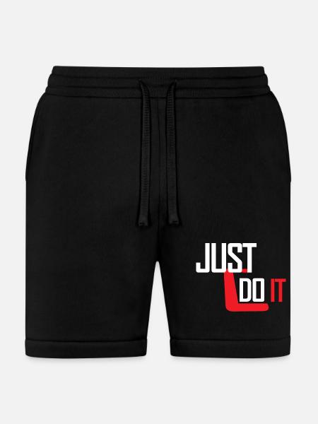Just Do It - Bella + Canvas Unisex Short - black