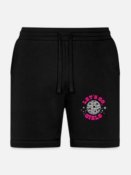 Let's Go Girls - Bella + Canvas Unisex Short - black
