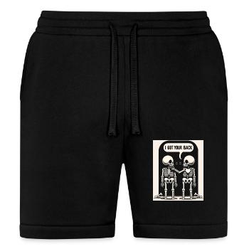 Skeletons Handshake of Loyalty - Bella + Canvas Unisex Short - black - Front