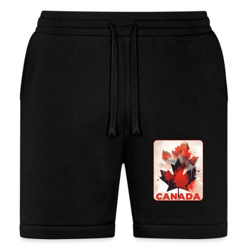 Canada Inked Leaf - Bella + Canvas Unisex Short