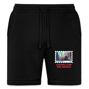 London - Bella + Canvas Unisex Short - black - Front