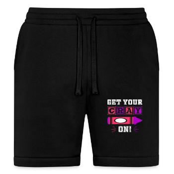 Habib Elementary School 2 - Bella + Canvas Unisex Short - black - Front
