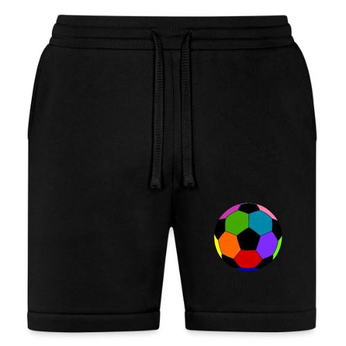 Multi-colored soccer ball - Bella + Canvas Unisex Short