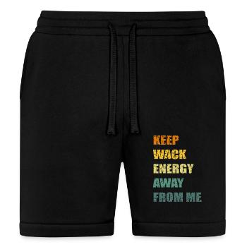 Keep Wack Energy Away From - Bella + Canvas Unisex Short - black - Front