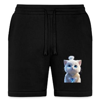 Snow Queen Kitty - Bella + Canvas Unisex Short - black - Front