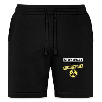 Stay Away From Toxic People - Bella + Canvas Unisex Short - black - Front