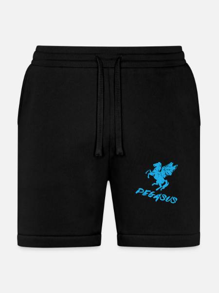 pegasus - Bella + Canvas Unisex Short - black